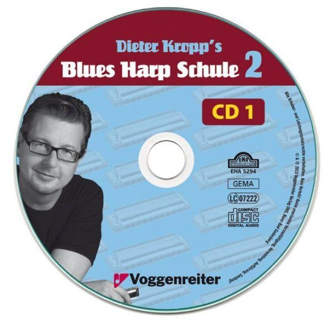 Produktbild: Dieter Kropp's Blues Harp Schule Bd. 2