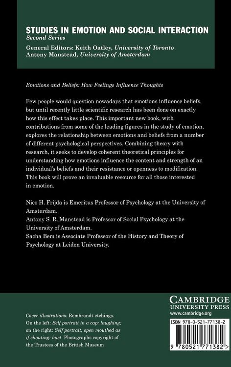 Produktbild: Emotions and Beliefs