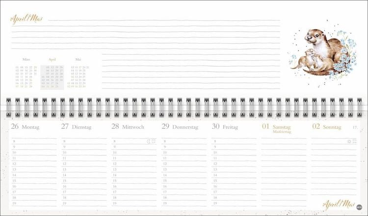 Produktbild: Hannah Dale : Wochenquerplaner 2027