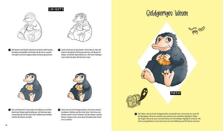 Produktbild: Die Zeichenschule f&uuml;r Potterheads
