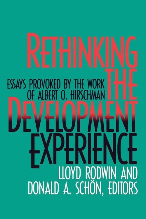 Produktbild: Rethinking the Development Experience