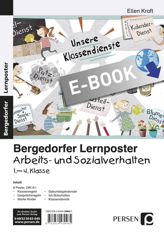 Produktbild: Lernposter Arbeits- und Sozialverhalten 1.-4. Kl.