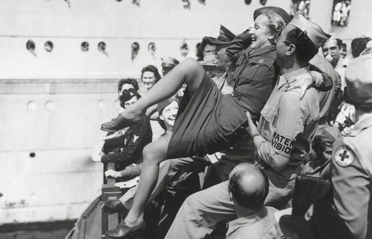 Produktbild: Marlene Dietrich an der Front