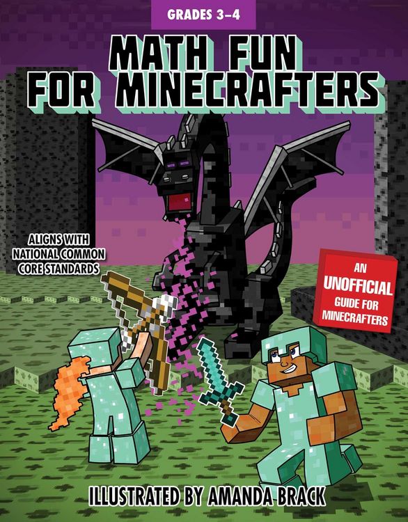 Produktbild: Math Fun for Minecrafters: Grades 3-4