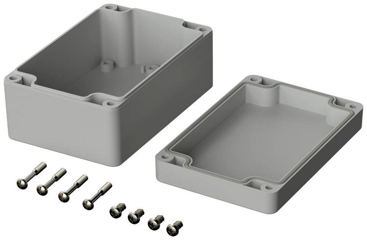Produktbild: Bopla EUROMAS T 215 03215000 Industrie-Geh&auml;use 120 x 80 x 55 ABS Lichtgrau (RAL 7035) 1St.