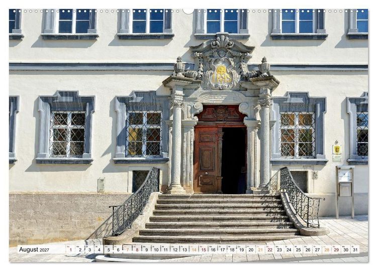 Produktbild: Ellwangen - Jagst im Ostalbkreis (hochwertiger Premium Wandkalender 2027 DIN A2 quer), Kunstdruck in Hochglanz