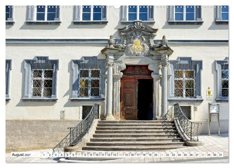 Produktbild: Ellwangen - Jagst im Ostalbkreis (Wandkalender 2027 DIN A2 quer), CALVENDO Monatskalender