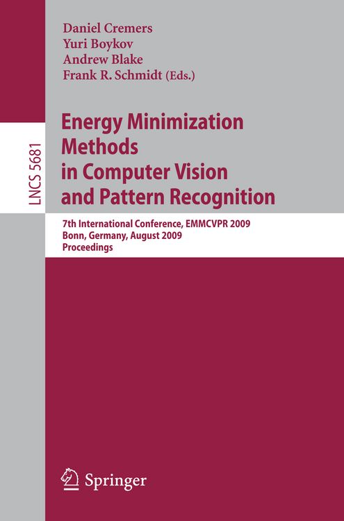 Produktbild: Energy Minimization Methods in Computer Vision and Pattern Recognition