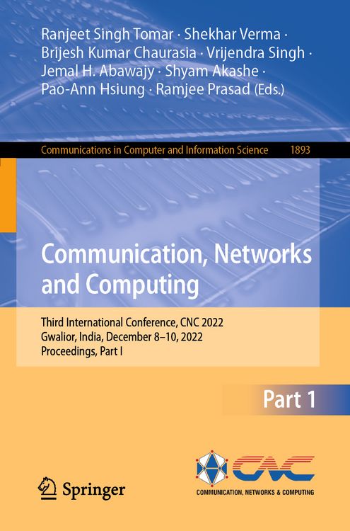 Produktbild: Communication, Networks and Computing