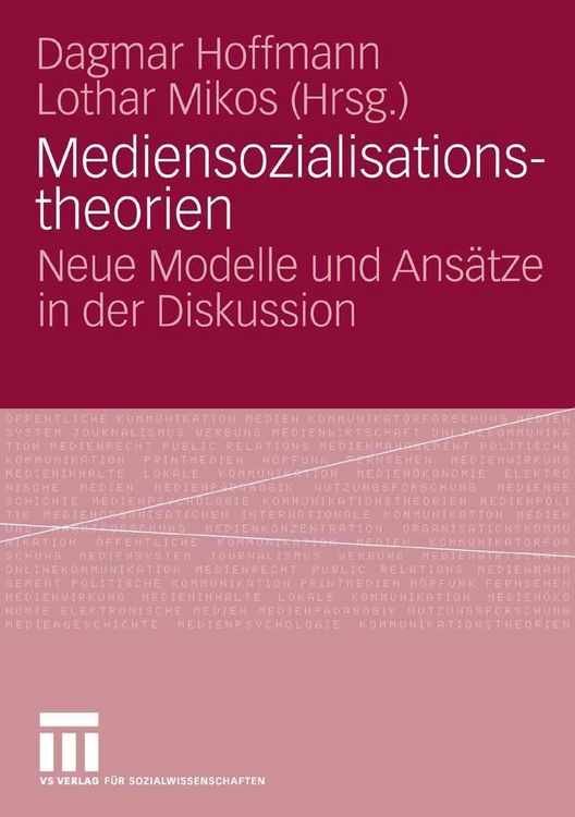 Produktbild: Mediensozialisationstheorien