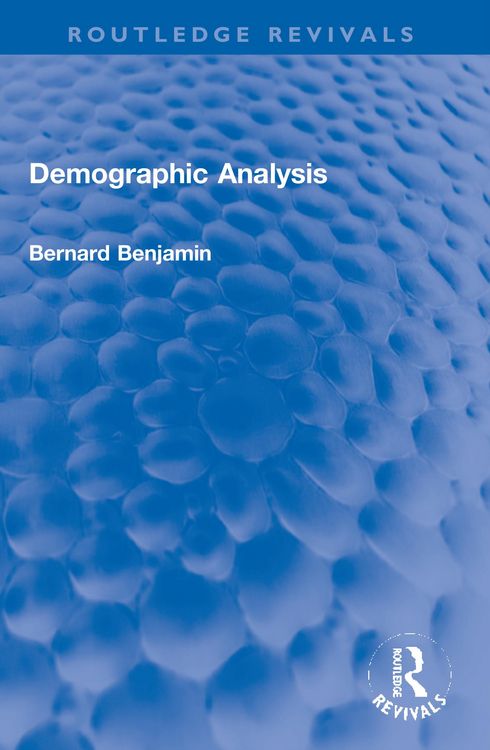 Produktbild: Demographic Analysis