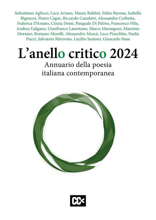 Produktbild: L' anello critico 2024. Annuario della poesia italiana contemporanea