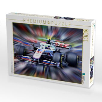 Produktbild: CALVENDO Puzzle Ein Motiv aus dem Kalender Vollgas in der Formel 1 | 1000 Teile Lege-Gr&ouml;&szlig;e 64x48cm Foto-Puzzle f&uuml;r gl&uuml;ckliche Stunden