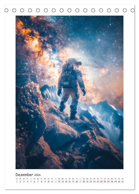 Produktbild: Jenseits der Sterne (Tischkalender 2026 DIN A5 hoch), CALVENDO Monatskalender