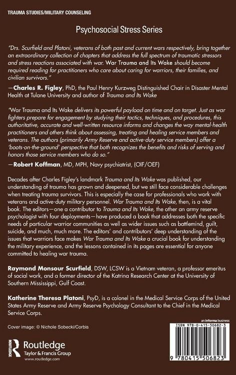 Produktbild: War Trauma and Its Wake