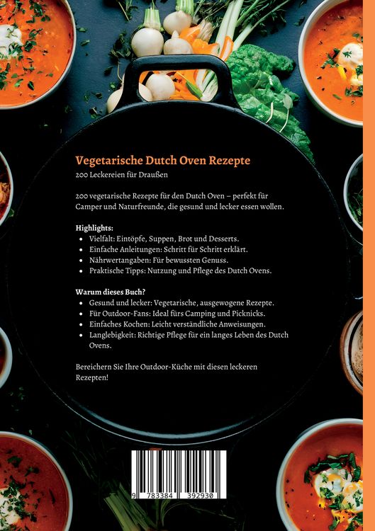 Produktbild: Dutch Oven Vegetarisch- 200 gesunde und leckere Rezepte.