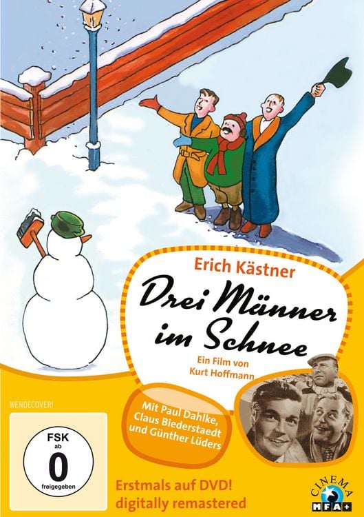 Produktbild: Drei M&auml;nner im Schnee