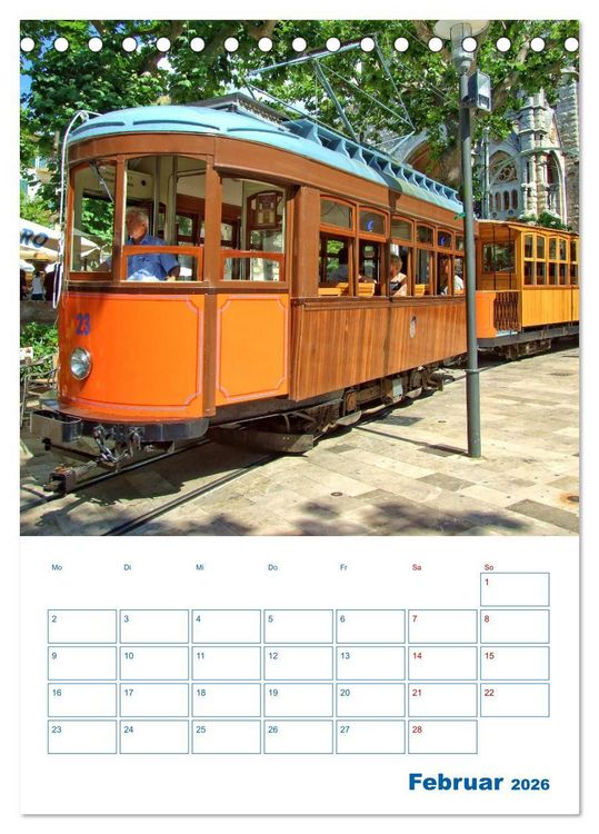 Produktbild: S&oacute;ller auf Mallorca &ndash; Terminplaner (Tischkalender 2026 DIN A5 hoch), CALVENDO Monatskalender