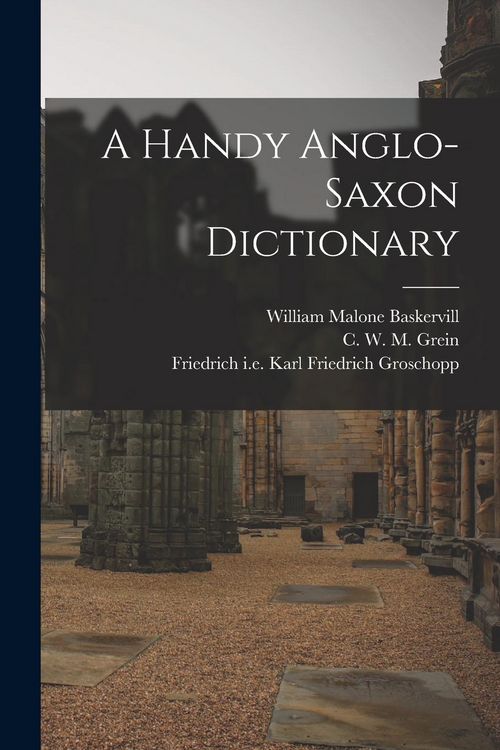Produktbild: A Handy Anglo-Saxon Dictionary