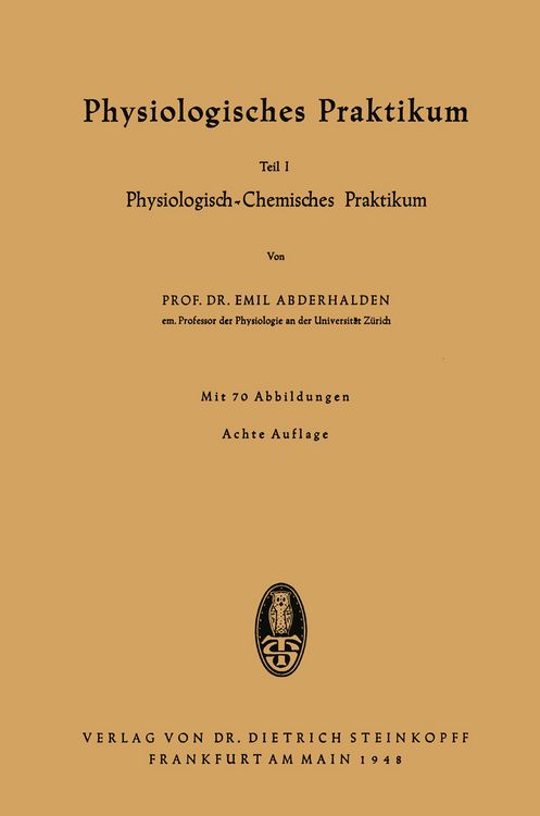 Produktbild: Physiologisches Praktikum