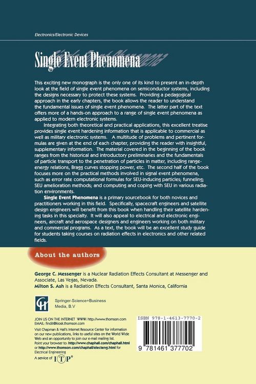 Produktbild: Single Event Phenomena