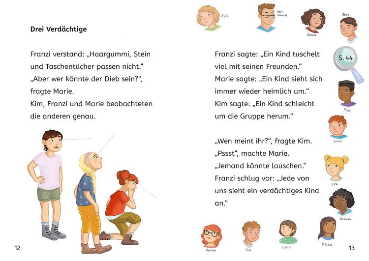 Die drei !!!, Bücherhelden 2. Klasse, Diebe in Sicht