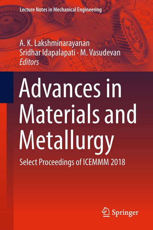 Produktbild: Advances in Materials and Metallurgy