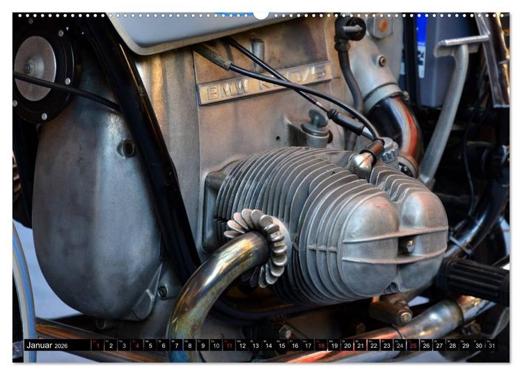 Produktbild: BMW R 60/5 (hochwertiger Premium Wandkalender 2026 DIN A2 quer), Kunstdruck in Hochglanz