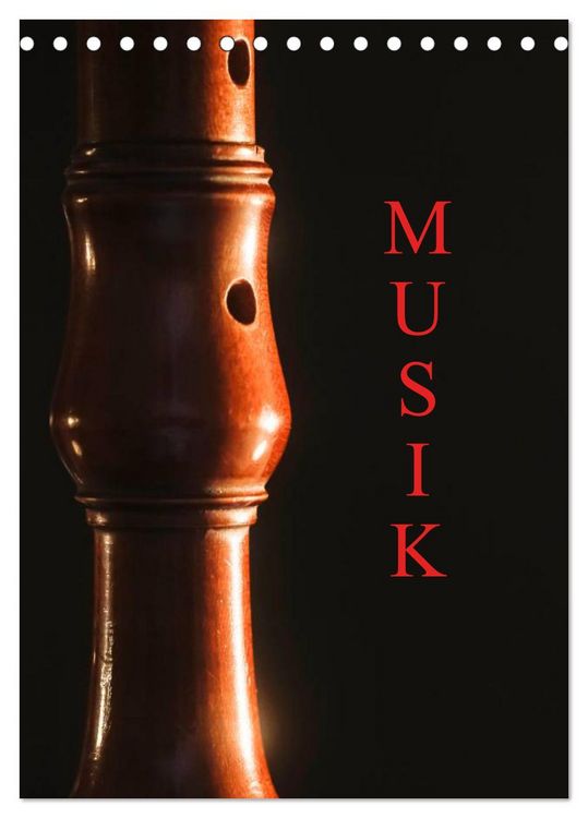 Produktbild: Musik (Tischkalender 2026 DIN A5 hoch), CALVENDO Monatskalender