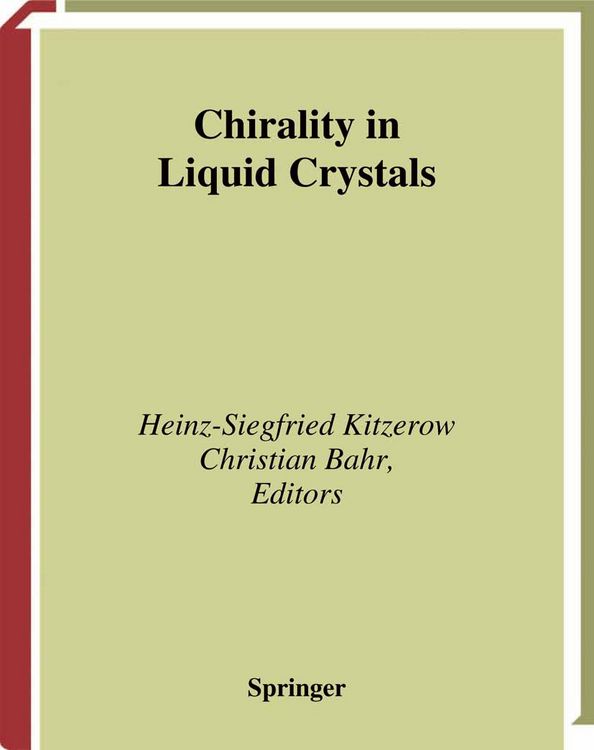 Produktbild: Chirality in Liquid Crystals