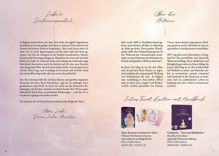 Produktbild: Seelenreise &ndash; Tarot-Journal