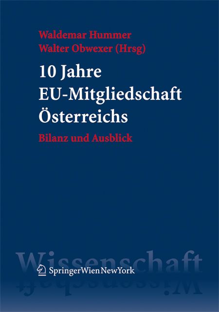 Produktbild: 10 Jahre EU-Mitgliedschaft &Ouml;sterreichs