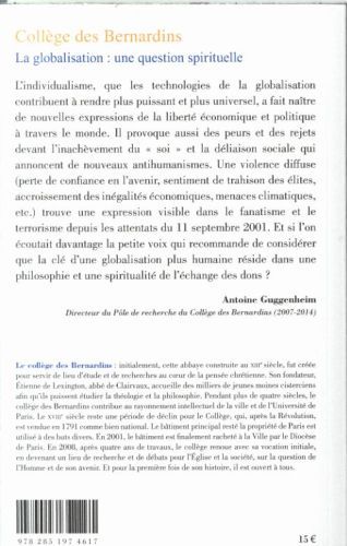 Produktbild: La globalisation : une question spirituelle