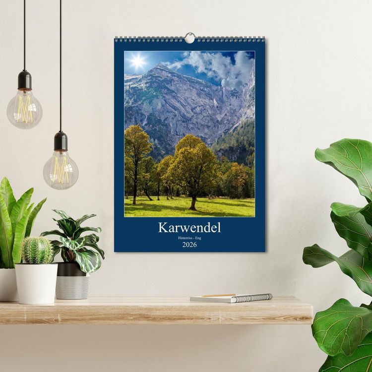 Produktbild: Karwendel - Hinterriss-Eng (Wandkalender 2026 DIN A3 hoch), CALVENDO Monatskalender