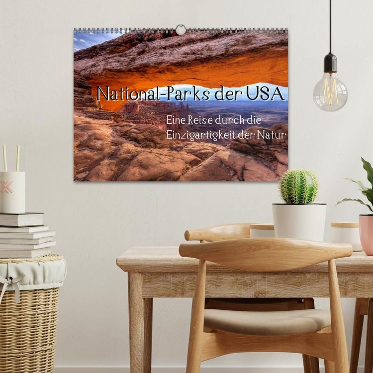 Produktbild: National-Parks der USA (Wandkalender 2027 DIN A3 quer), CALVENDO Monatskalender