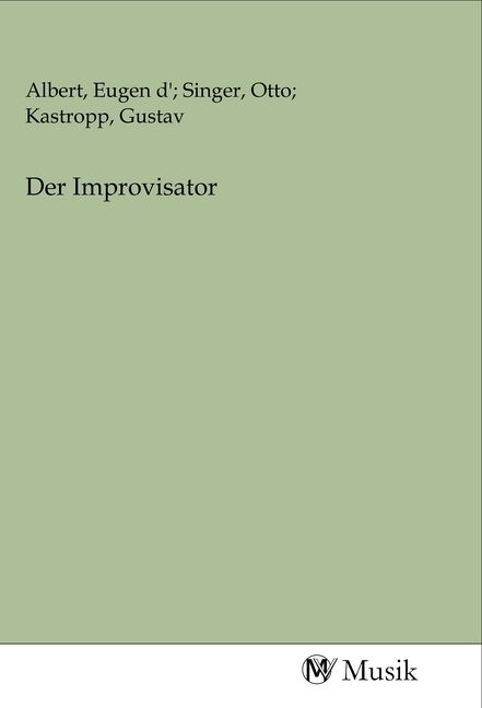 Produktbild: Der Improvisator