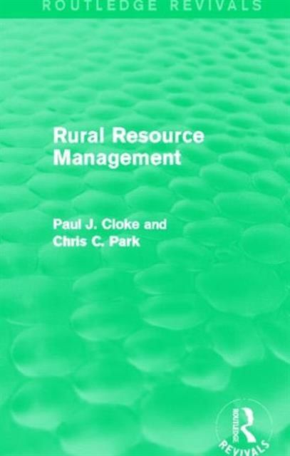 Produktbild: Rural Resource Management (Routledge Revivals)