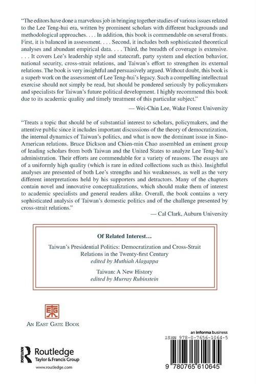 Produktbild: Assessing the Lee Teng-hui Legacy in Taiwan's Politics