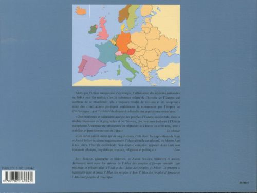 Produktbild: Atlas des peuples d'Europe occidentale