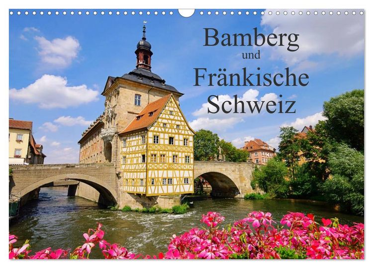 Produktbild: Bamberg und Fr&auml;nkische Schweiz (Wandkalender 2026 DIN A3 quer), CALVENDO Monatskalender
