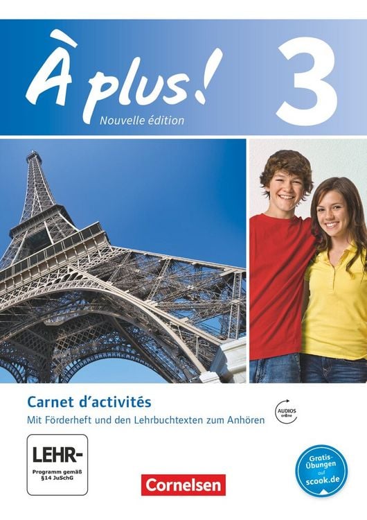 Produktbild: &Agrave; plus! Nouvelle &eacute;dition. Band 3. Carnet d'activit&eacute;s mit Audios online