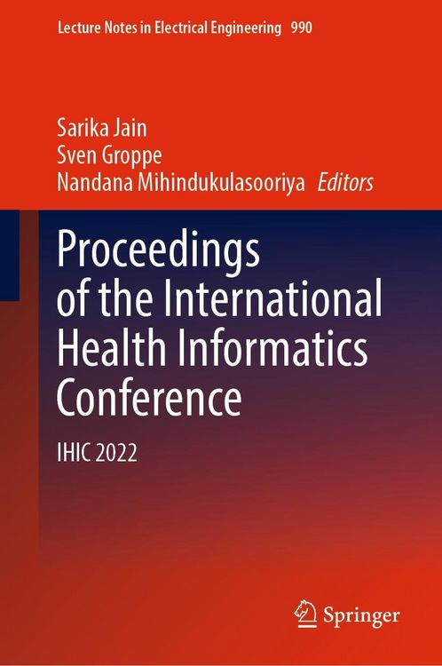 Produktbild: Proceedings of the International Health Informatics Conference