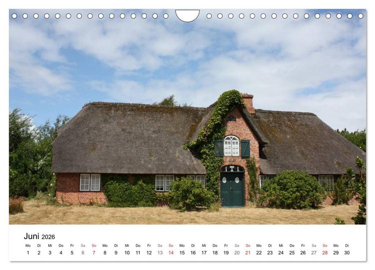 Produktbild: Friesenh&auml;user (Wandkalender 2026 DIN A4 quer), CALVENDO Monatskalender