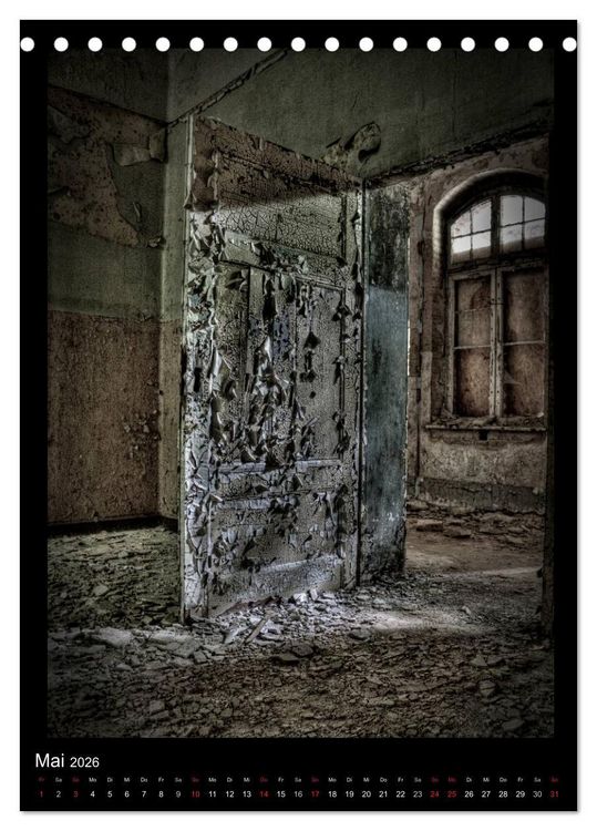 Produktbild: Lost Places Vergessene Orte (Tischkalender 2026 DIN A5 hoch), CALVENDO Monatskalender