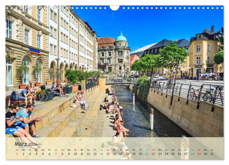 Produktbild: Bayreuth - die Stadt der Musik (Wandkalender 2026 DIN A3 quer), CALVENDO Monatskalender