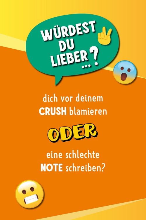 Produktbild: Kartenspiel: W&uuml;rdest du lieber ...? F&uuml;r Teens