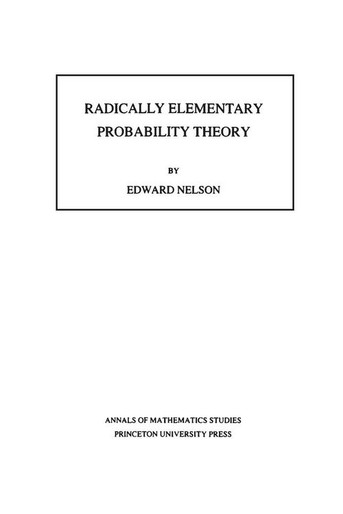 Produktbild: Radically Elementary Probability Theory