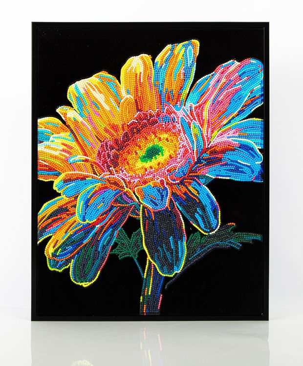 Produktbild: DIAMOND DOTZ - Diamond Painting Neon Gerbera