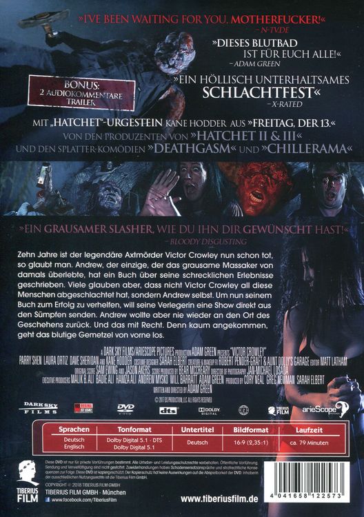 Produktbild: Hatchet - Victor Crowley - Uncut
