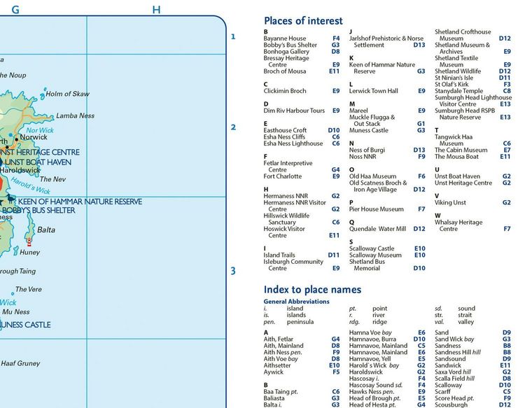 Produktbild: Shetland Pocket Map